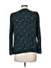 Allison Joy 100% Polyester Teal Long Sleeve Blouse Size M - photo 2