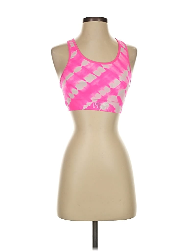 Pre-owned Victoria's Secret Pink Sports Bra In Pink