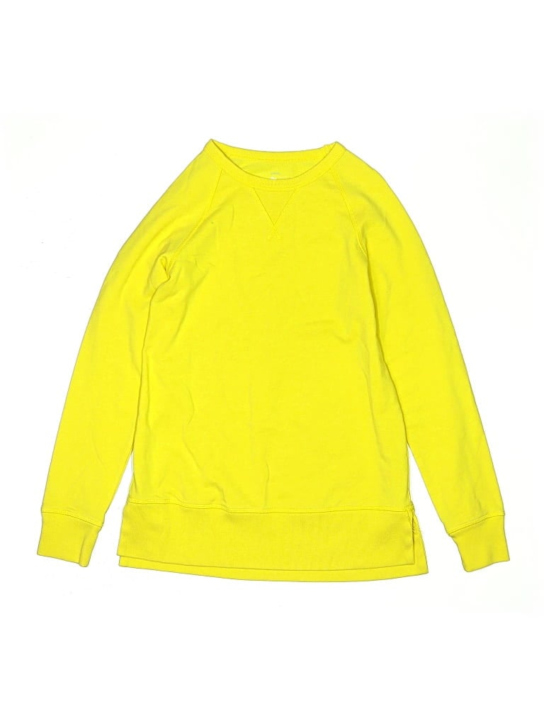 Pre-owned Primary Clothing Kids' Dress In Yellow