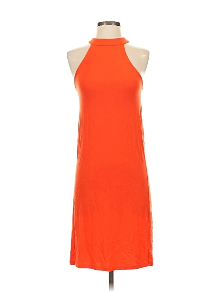 Pre-owned Venus Casual Dress In Orange