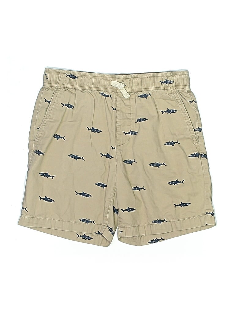 Pre-owned Old Navy Kids' Khaki Shorts In Brown