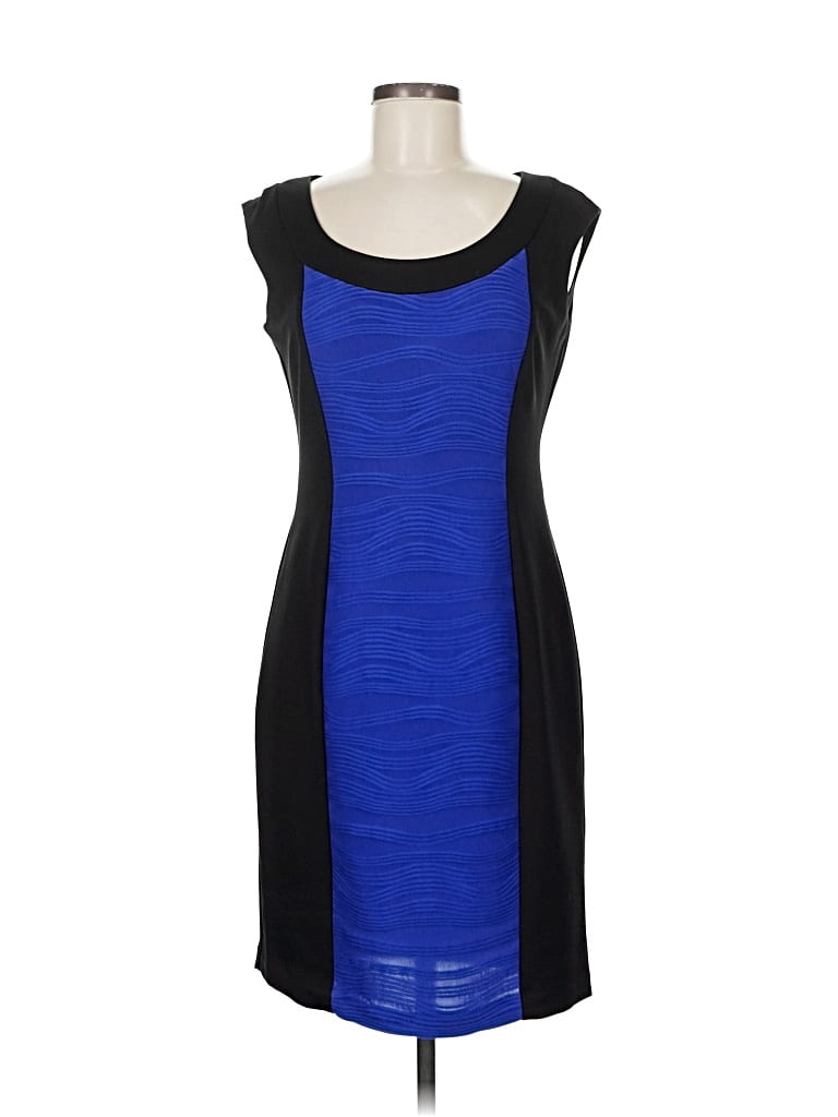 Pre-owned Ronni Nicole Cocktail Dress In Blue