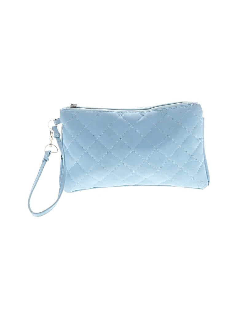 Pre-owned Assorted Brands Wristlet In Blue