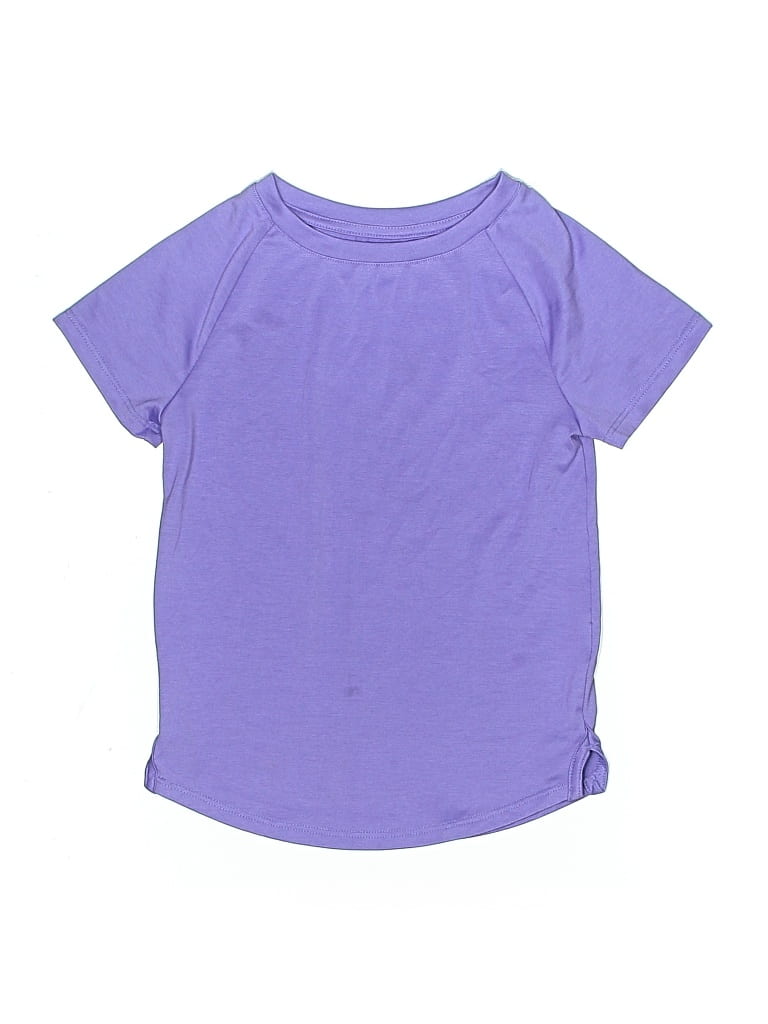 Pre-owned Athletic Works Kids' Short Sleeve T-shirt In Purple
