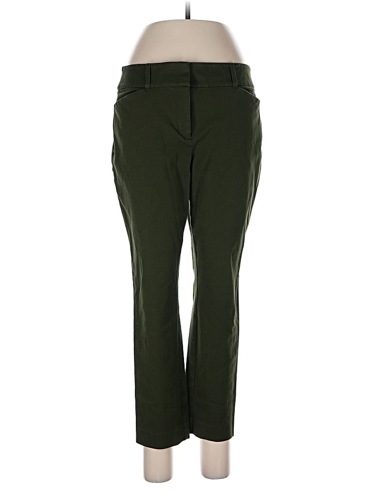 Pre-owned Ann Taylor Loft Outlet Casual Pants In Green