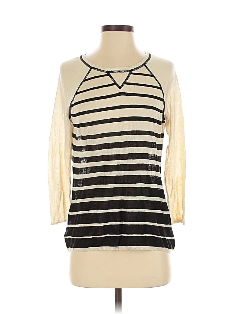 Pre-owned Cynthia Rowley Tjx Pullover Sweater In White