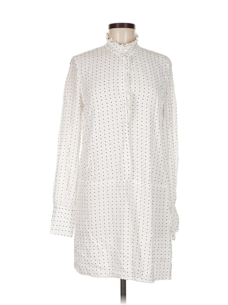 Pre-owned Joie Casual Dress In White