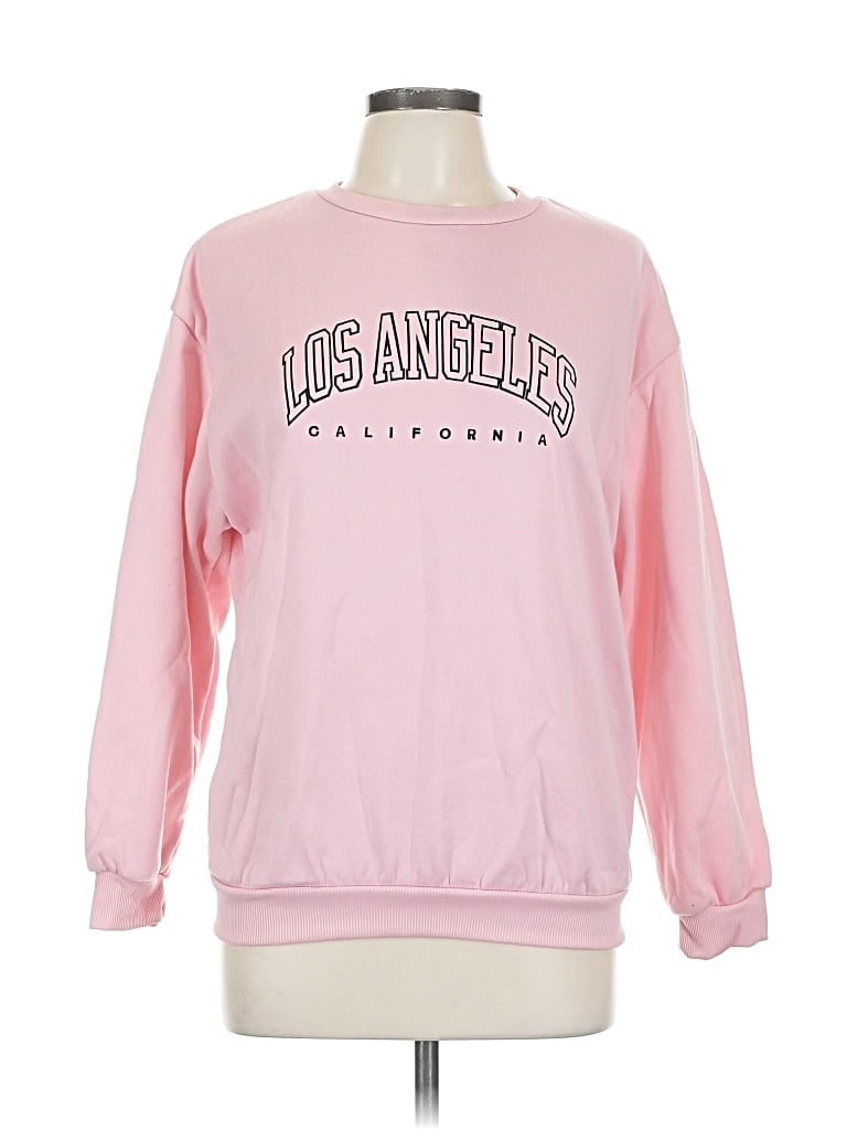 Pre-owned Unbranded Sweatshirt In Pink