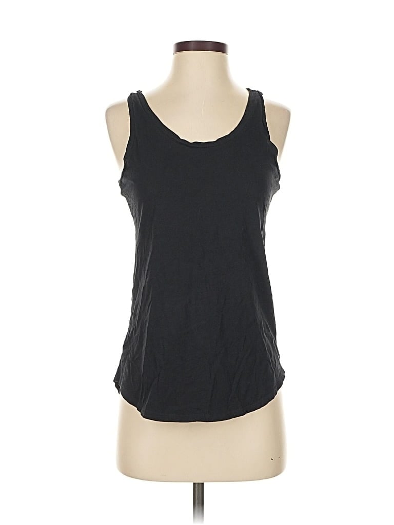 Pre-owned Lou & Grey For Loft Sleeveless T-shirt In Black