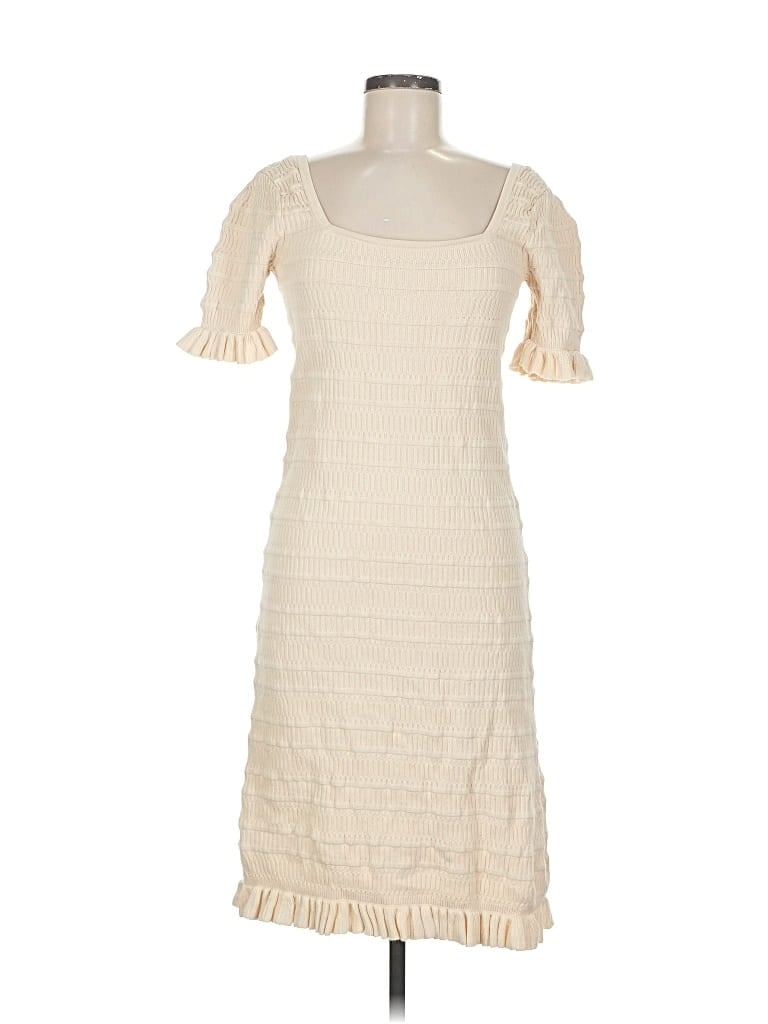 ADAM LIPPES COLLECTIVE Pre-owned Cocktail Dress In White