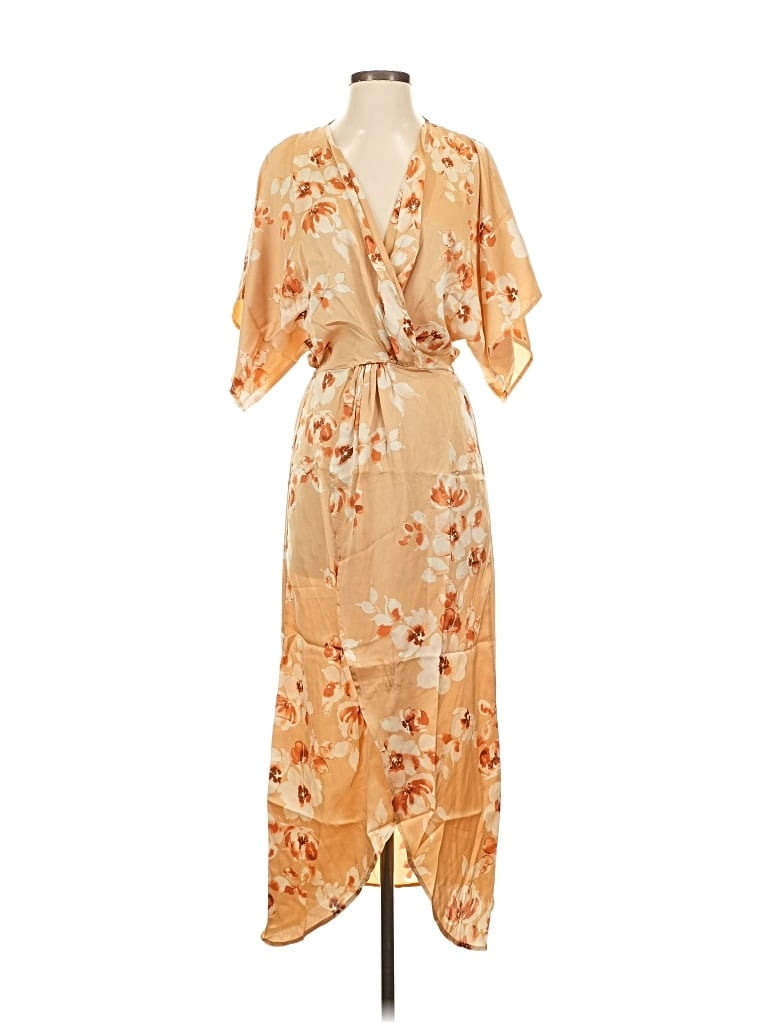 Lezat Cocktail Dress In Orange