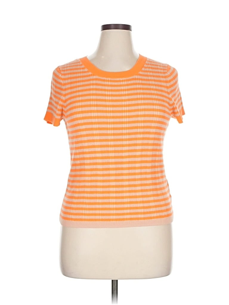 MADEWELL Pre-owned Sweater Vest In Orange