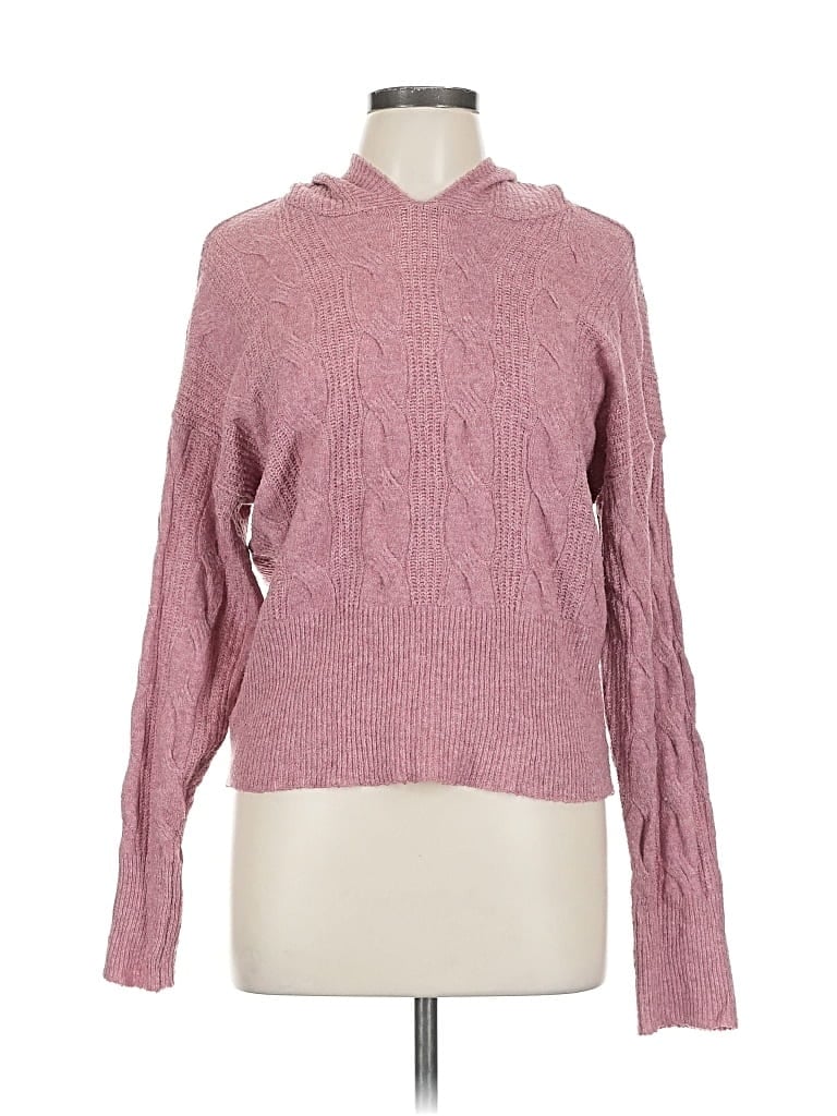 DEREK HEART Pre-owned Pullover Sweater In Pink