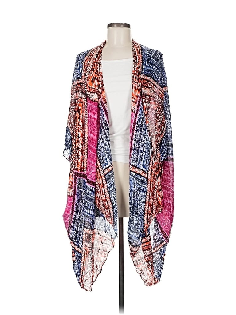 Pre-owned Unbranded Kimono In Orange