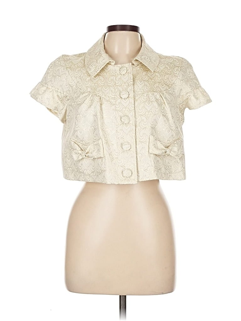 Pre-owned Js Collections Jacket In White