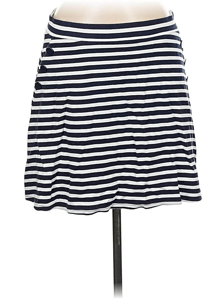 Pre-owned Ann Taylor Loft Casual Skirt In Blue