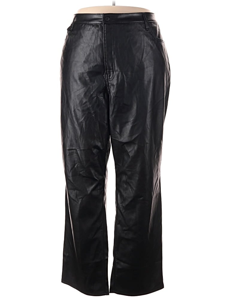 Pre-owned Old Navy Track Pants In Black