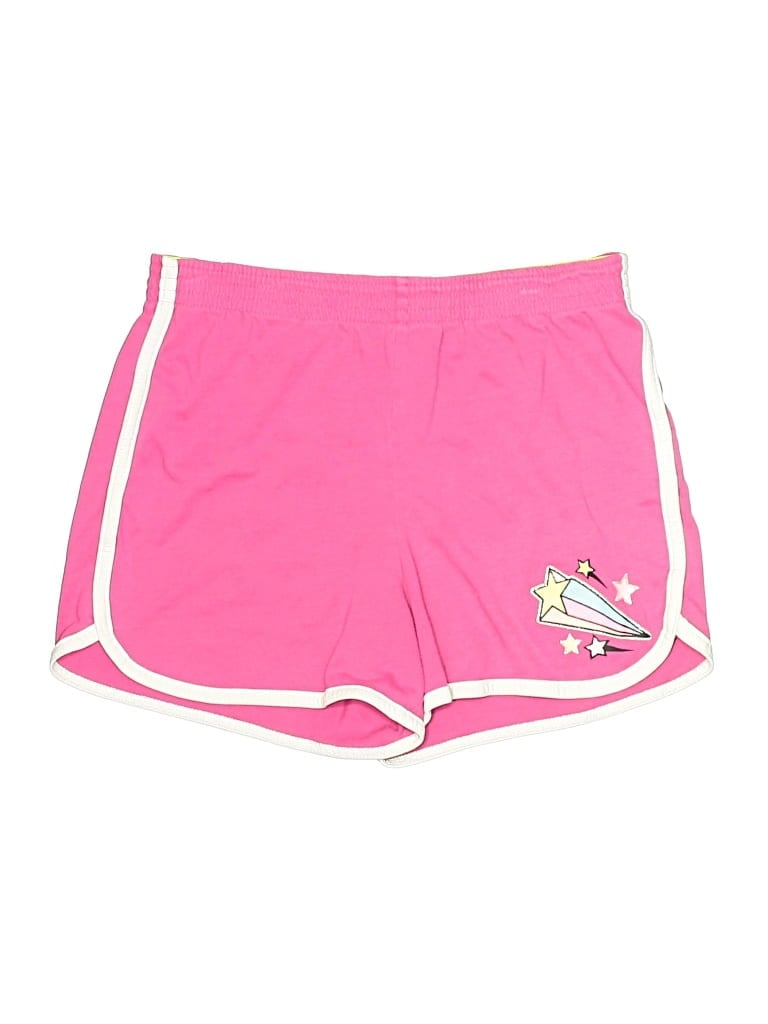 Pre-owned Wonder Nation Kids' Athletic Shorts In Pink