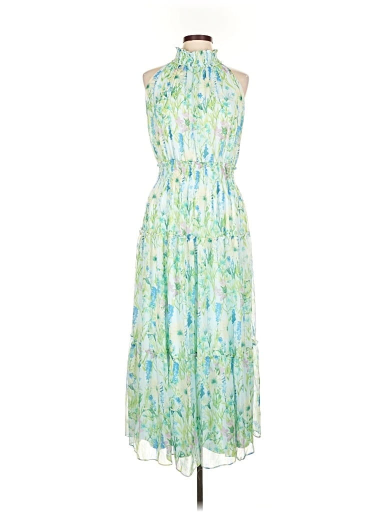 Pre-owned Taylor Casual Dress In Green