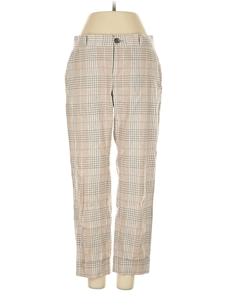 Pre-owned Banana Republic Factory Store Linen Pants In Brown