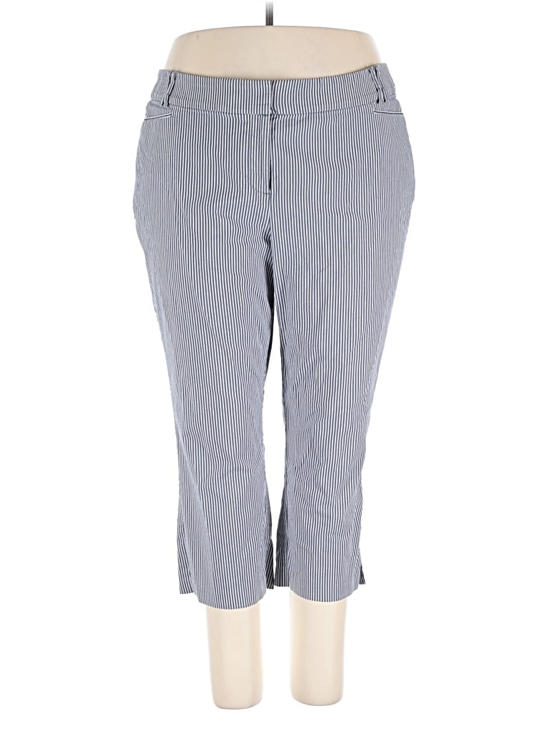 Pre-owned Lane Bryant Casual Pants In Gray