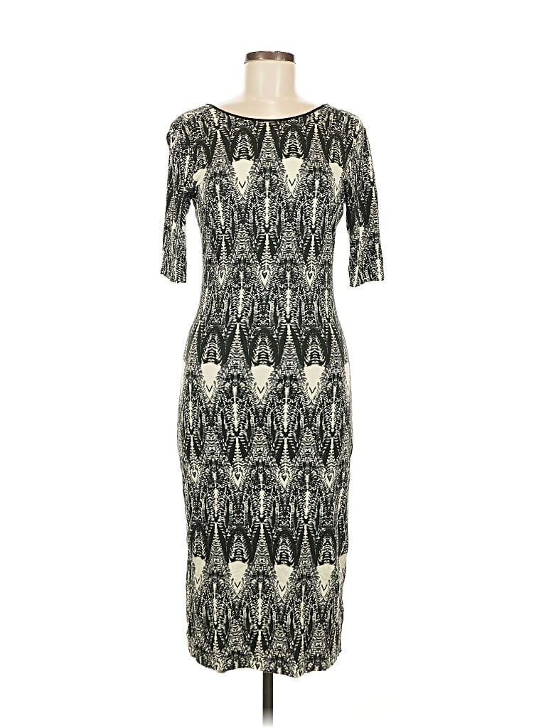Pre-owned Sam & Lavi Cocktail Dress In Gray