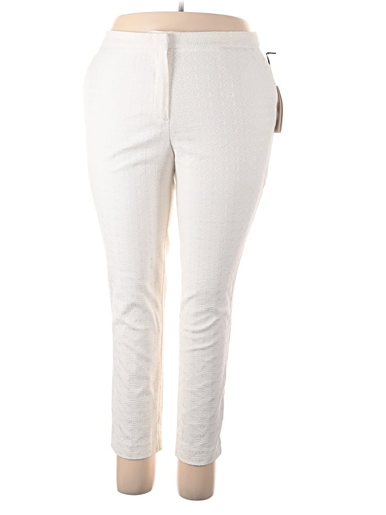 Pre-owned Lila Rose Casual Pants In White