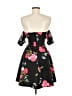 Unbranded 100% Polyester Floral Black Cocktail Dress One size - photo 2