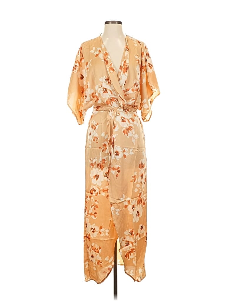 Lezat Cocktail Dress In Orange