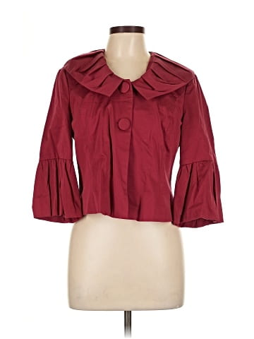 Metrostyle 3/4 Sleeve Button-Down Shirt (view 1)