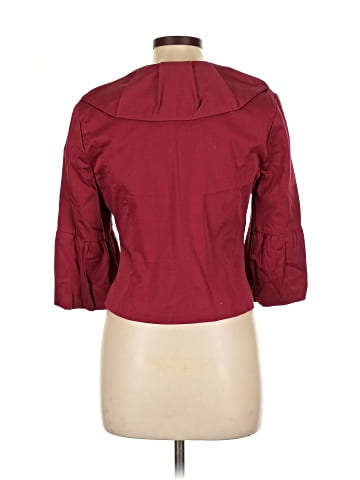 Metrostyle 3/4 Sleeve Button-Down Shirt (view 2)