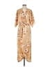 Lezat Tan Casual Dress Size M - photo 1