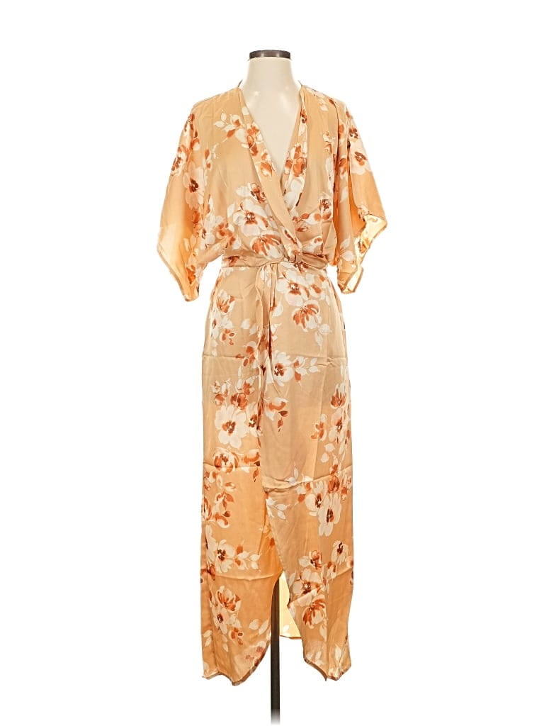 Lezat Cocktail Dress In Orange