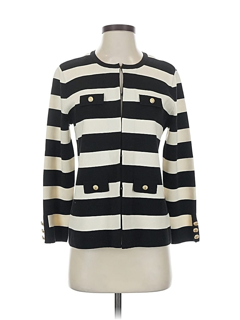 Click to view more detailed imagery on our partner's website Pre-owned Anne Klein Cardigan Sweater In Black