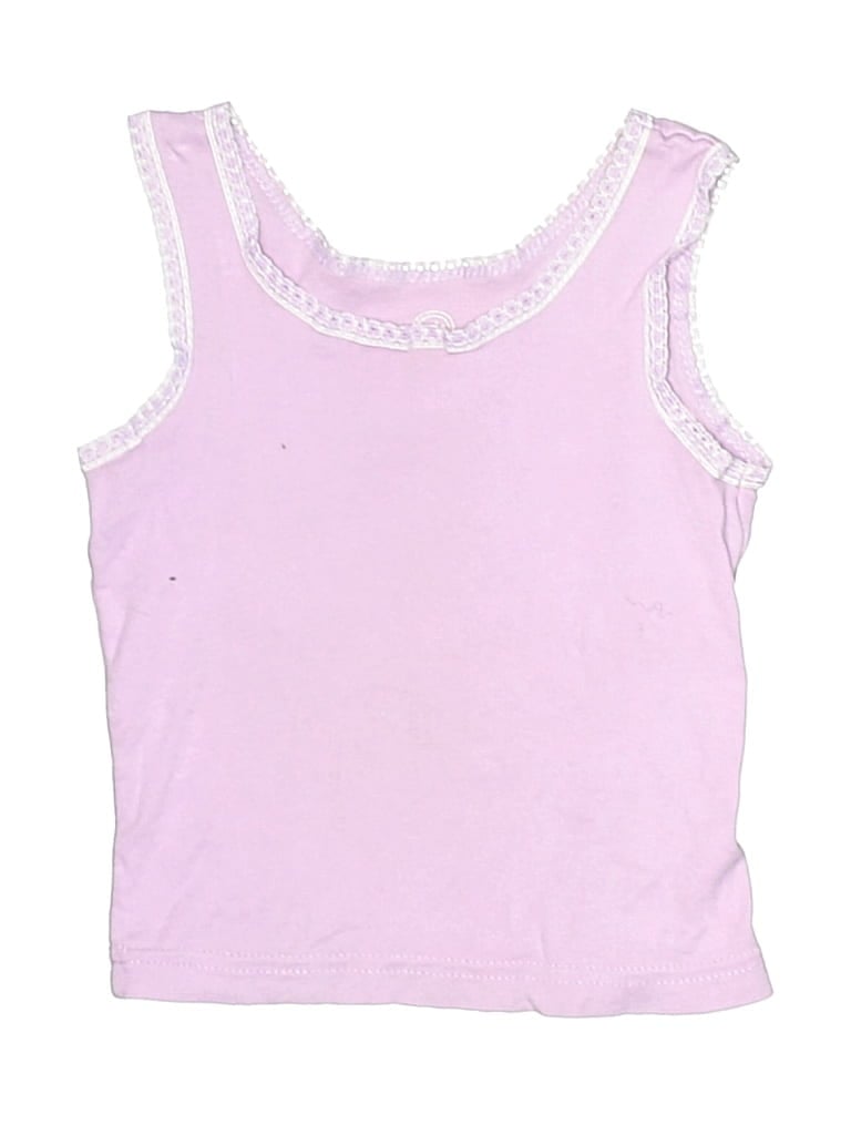 Pre-owned Wonder Nation Kids' Tank Top Pink Halter Neckline Tops
