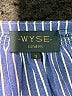 Wyse Blue 3/4 Sleeve Blouse Size 8 (3) - photo 6