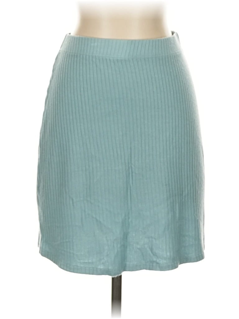 Click to view more detailed imagery on our partner's website Pre-owned Reformation Casual Skirt In Blue