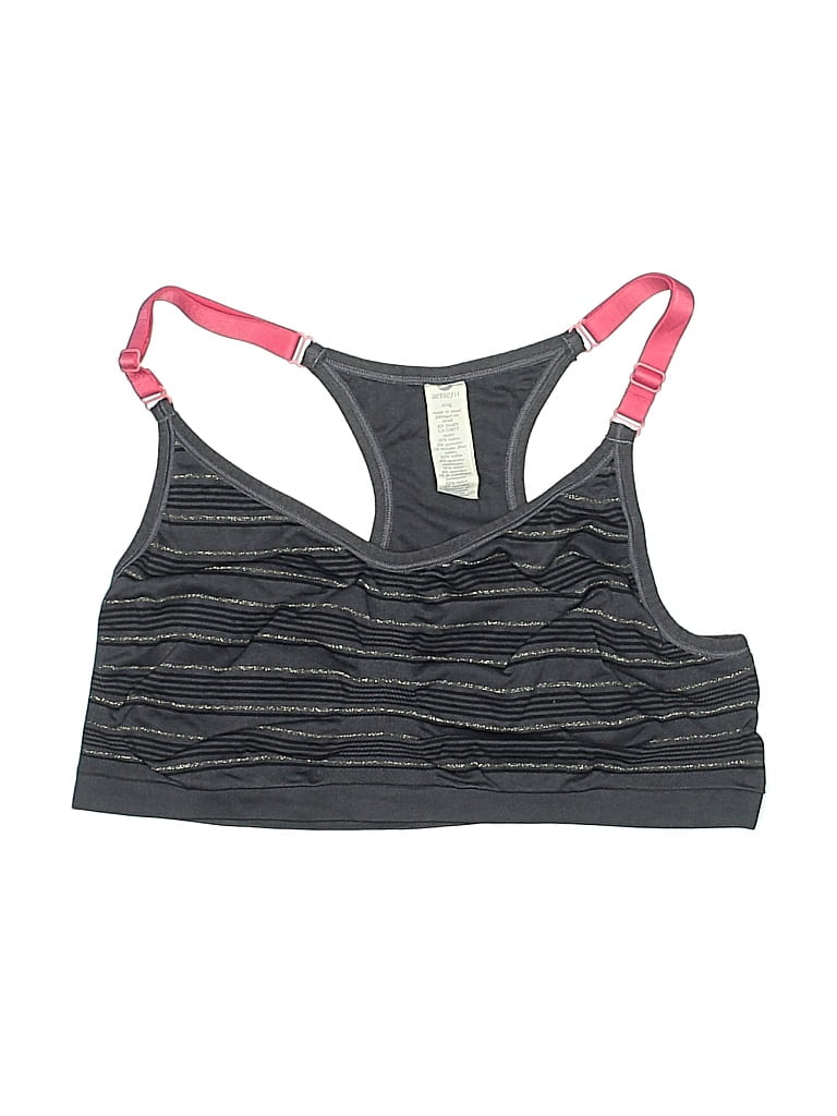 Pre-owned Aerie Swimsuit Top Gray Swimwear