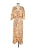 Lezat Tan Casual Dress Size M - photo 1
