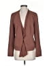 Gap 100% Polyester Brown Blazer Size 4 - photo 1