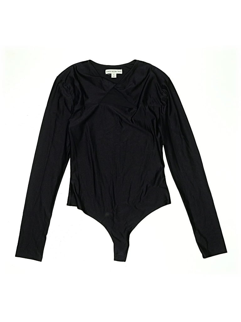 Pre-owned And Now This Bodysuit In Black