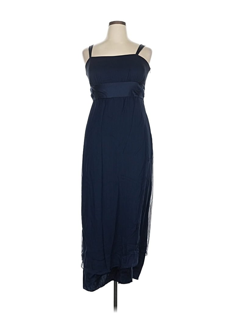 Pre-owned Jenny Yoo Collection Cocktail Dress In Blue