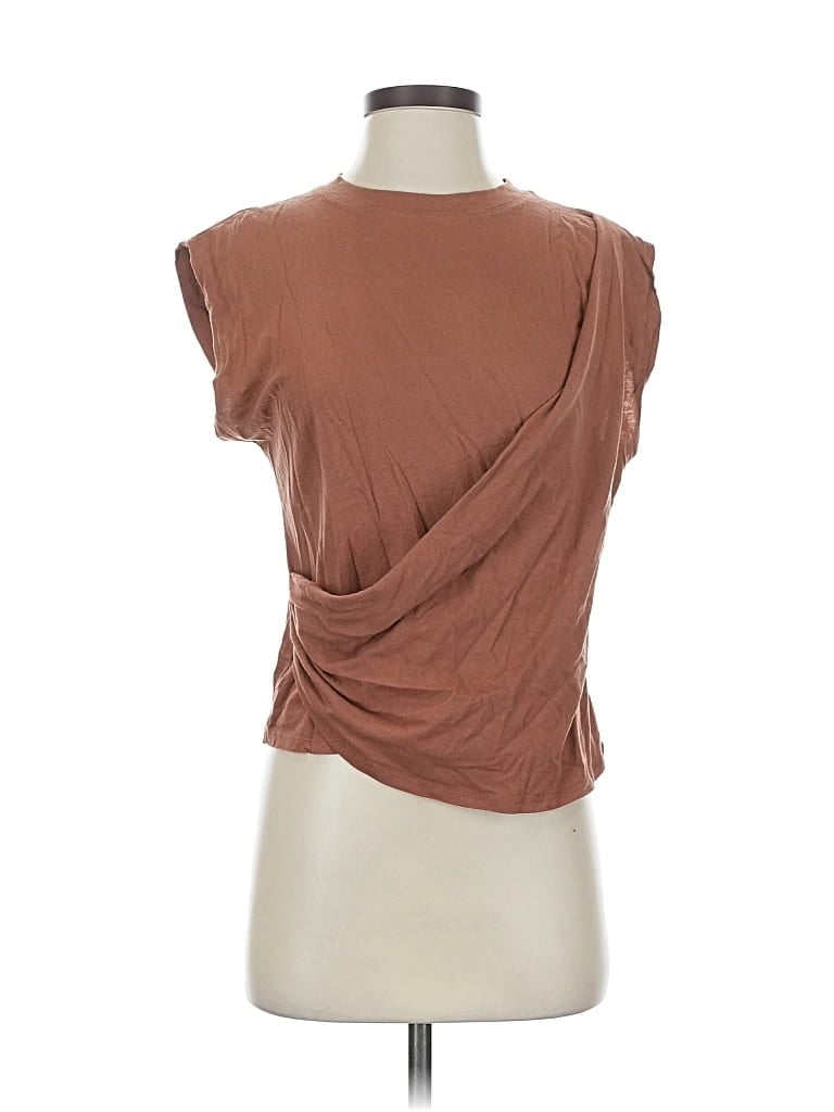 Pre-owned A New Day Sleeveless T-shirt In Brown