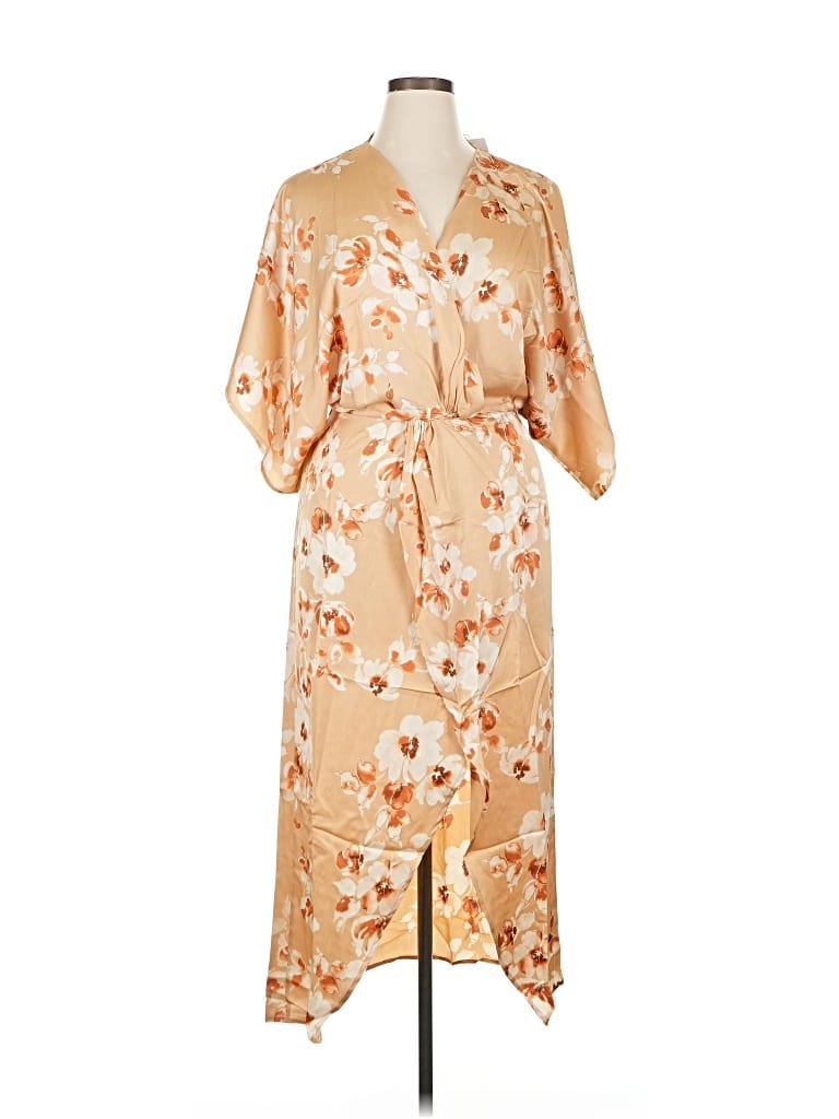 Lezat Cocktail Dress In Brown