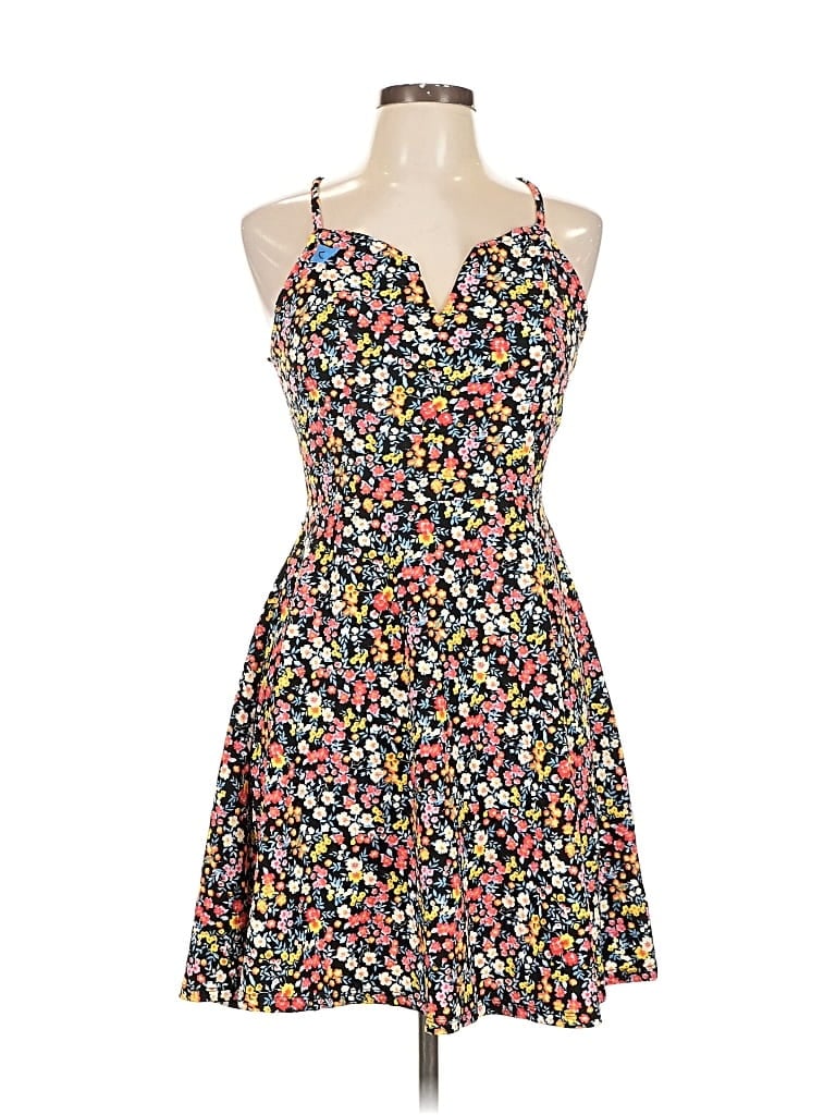 Pre-owned No Boundaries Cocktail Dress In Black