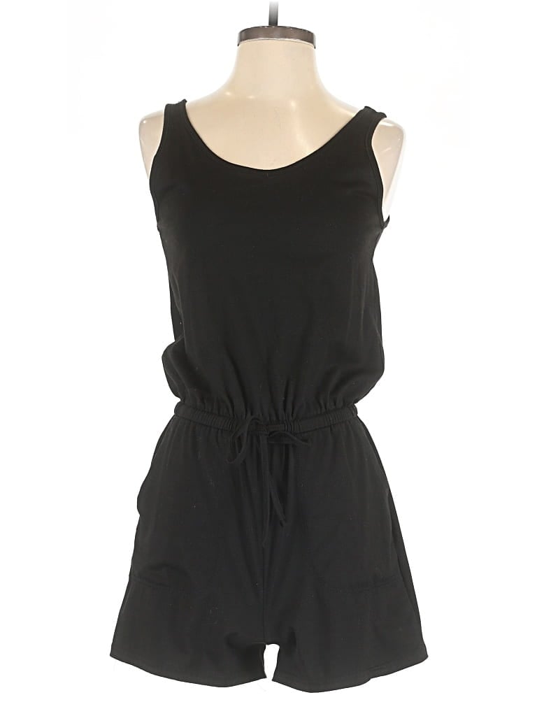 Pre-owned Reoria Romper In Black