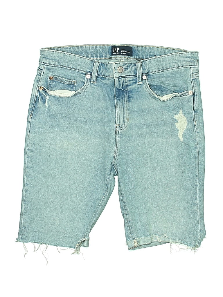 Pre-owned Gap Denim Shorts In Blue