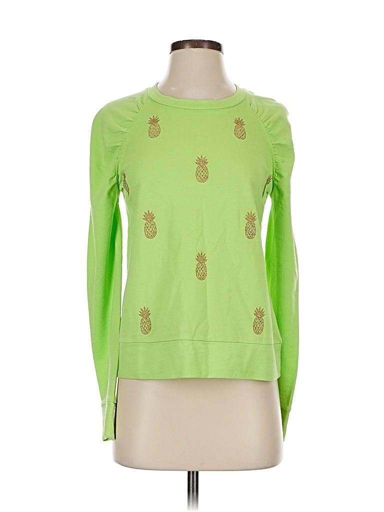 Pre-owned Lilly Pulitzer Pullover Sweater In Green