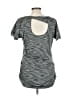 Reebok 100% Polyester Gray Active T-Shirt Size L - photo 2