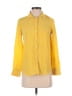 Club Monaco Color Block Yellow Long Sleeve Button-Down Shirt Size XS - photo 1